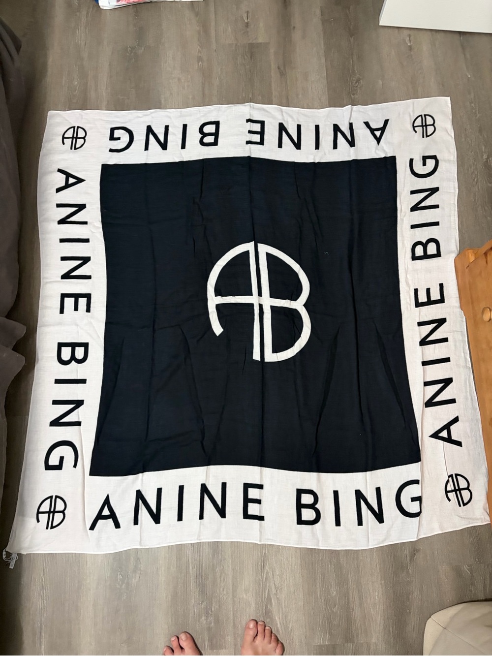 NWT New Praia Anine Bing sarong large scarf